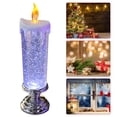 thumbnail image 1 of Velas Lámparas Lámpara 2 uds velas artesanales luz nocturna sin llama LED luces de velas de Navidad para boda de Navidad, 1 of 6