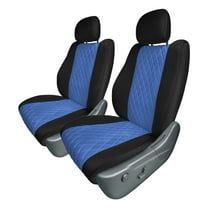 For 2011–2021 Jeep Grand Cherokee FH Group Neoprene Waterproof Custom Fit Car Seat Covers - Front Blue