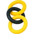 thumbnail image 2 of Invincible Chain Dog Toys Large Durable Rubber 3 Ring 17" Long XL Tough Dogs Toy, 2 of 8
