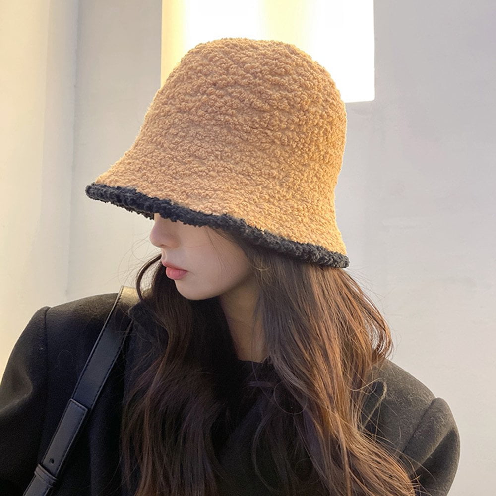 Women Outdoor Hat Keep Warm No Brim Popular Plush Ear Protector