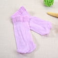 thumbnail image 4 of Uccdo 5 Pair Baby Boys Girls Cotton Socks Toddler Solid Color Socks Leg Warmers, Random Color, 0-4T, 4 of 8