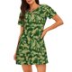 thumbnail image 1 of Easygdp Crayfish Army Camisón de manga corta para mujer, informal, estampado, 1 of 6