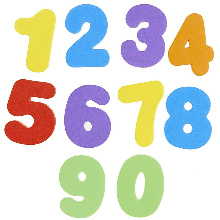 36Pcs Play Set Of Bath Foam Letters & Numbers Educational Shower