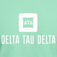 thumbnail image 3 of CafePress - Delta Tau Delta White Stacked Signature T Shirt - Men's Classic Graphic Cotton T-Shirt, 3 of 3