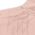 thumbnail image 5 of FCLoft Women's 2025 Summer Cotton Shirts - V-Neck Long Sleeve Solid Button Down, Casual Loose Fit T-Shirts, 5 of 7