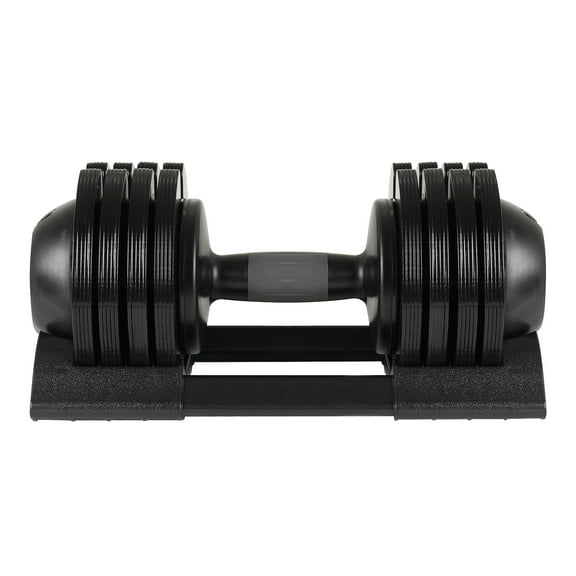 52LBS Adjustable dumbbell steel and plastic
