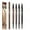 4pcs, variant on 2 in 1 Magic Eyebrow Pencil, 2024 Upgrade 3D Waterproof Microblading Eyebrow Pencil Contouring Pen, 8-Tipped Precise Brow Pen Tattoo Pencil for Natural Makeup Last All Day (4pcs)
