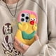 thumbnail image 3 of For iPhone 16 Pro Max Silicone Case Cute Chicken Design Shockproof Phone Back Cover, 3 of 5