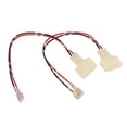 thumbnail image 2 of Conector de arnés de altavoz, par de conectores de arnés de altavoz de amplificador de potencia de automóvil Adaptador de arnés de altavoz Aspecto llamativo, 2 of 9