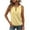 Yellow, variant on Timegard Womens Tank Tops Eyelet Keyhole Neck Solid Color Dressy Casual Comfy Sleeveless Tee Summer