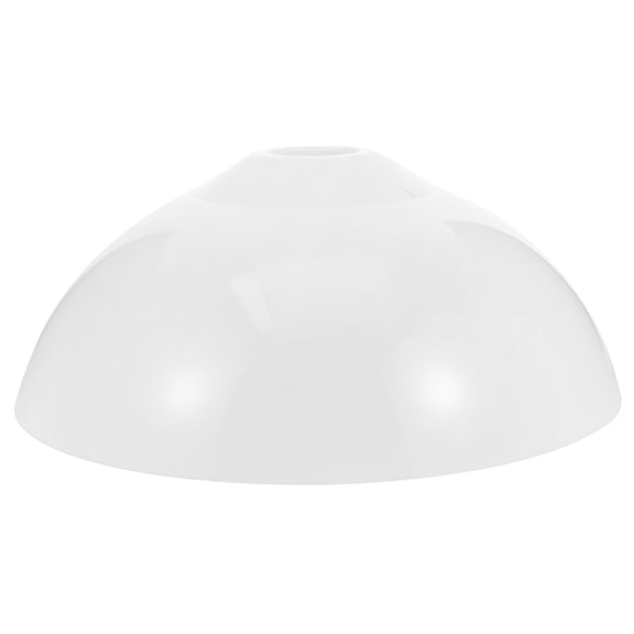 BESTOYARD Decorative White Acrylic Lamp Shade Cover for Ceiling Pendant and Chandelier Lights
