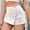 Pink, variant on Olyvenn Women's Summer Casual Lace Up Skort High Waist Wrap Front Skirt Shorts Black 27