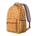thumbnail image 2 of Yellow Puppy Dog Food Footprints Backpack for School,Cute School Bag,Schoolbag with Adjustable Shoulder Straps & Padded Back,15.3"x11"x7.1".﻿, 2 of 6