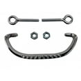thumbnail image 3 of Chrome Plated Brass Ribbed Bail Pull Replacement | Renovator's Supply, 3 of 4