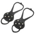 thumbnail image 4 of Teeth Ice Grips Cleats,1pair/set Anti Skid 5 Teeth Climbing Shoe Spikes Teeth Crampons Precision Engineered, 4 of 14