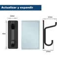 thumbnail image 3 of Ganchos para Pared de Acero Inoxidable, 4 Piezas Ganchos de Baño y Abrigos, Adhesivos Organización, Ganchos de Pared para Ropa Resistente para Baño, Cocina, Garaje, Hotel, 3 of 4
