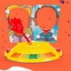 thumbnail image 2 of Face Showdown Game Toy Cake Cream Pie In The Face Game Gadgets Prank Gags Jokes, 2 of 5