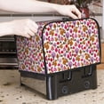 thumbnail image 6 of KLL Squirrel In The Forest Print 2 Slice Toaster Dust Covers Kitchen Small Appliance Cover with 2 Pockets,Can hold Jam Spreader Knife & Toaster Tongs (11.4 x 7.9 x 7.5), 6 of 6