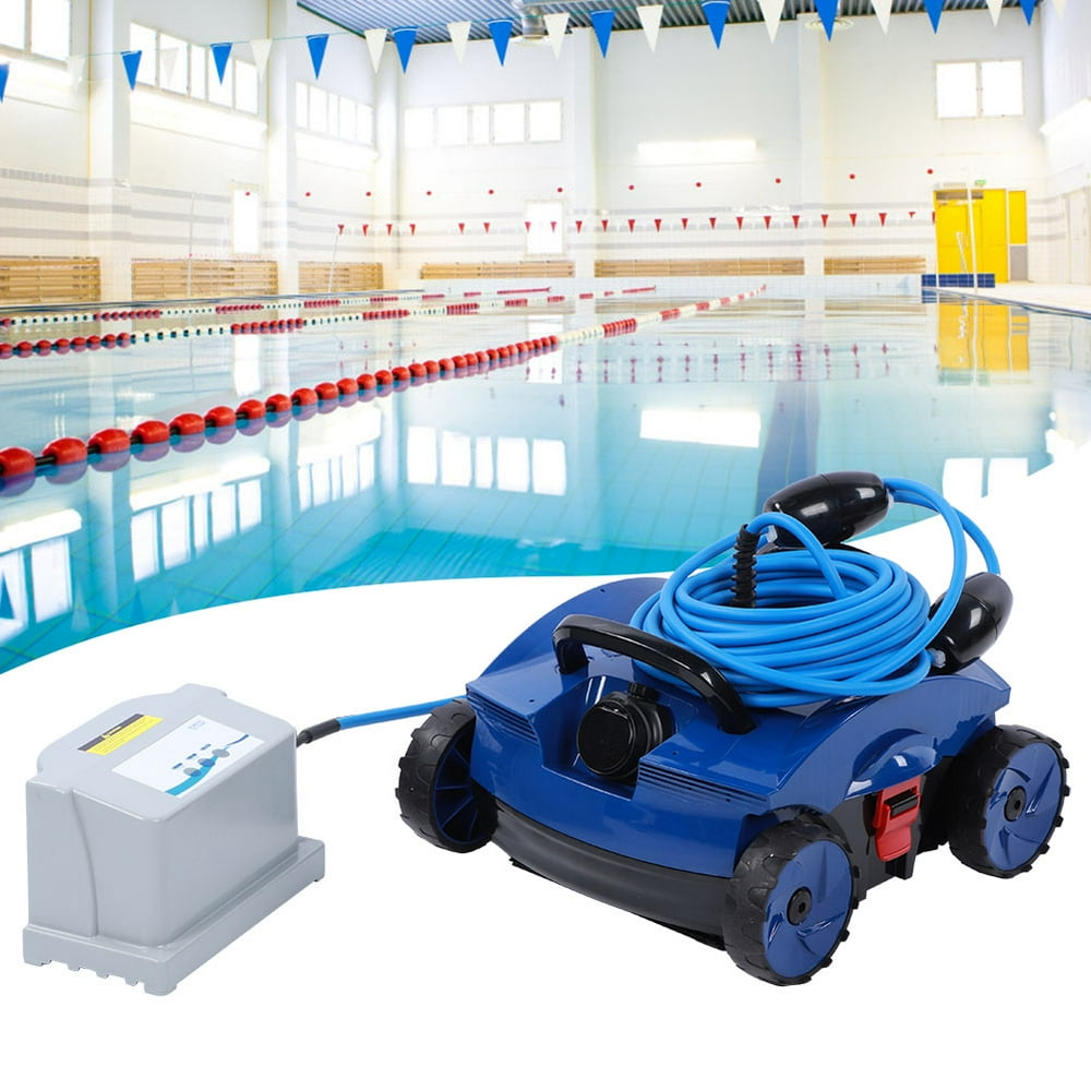 clean pool with shop vac