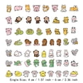 thumbnail image 3 of Pegatinas Giyblacko de animales para niños, 60 unidades, bonitas pegatinas para botellas de agua, portátiles, teléfonos, monopatines, guitarras, decoración de habitaciones para niños y, 3 of 7