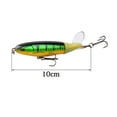 thumbnail image 7 of SPRING PARK Hard Bait Lifelike Artificial with Bright Colors 3D-eyes Fishing Lure ABS Plastic Treble Hook, 7 of 7