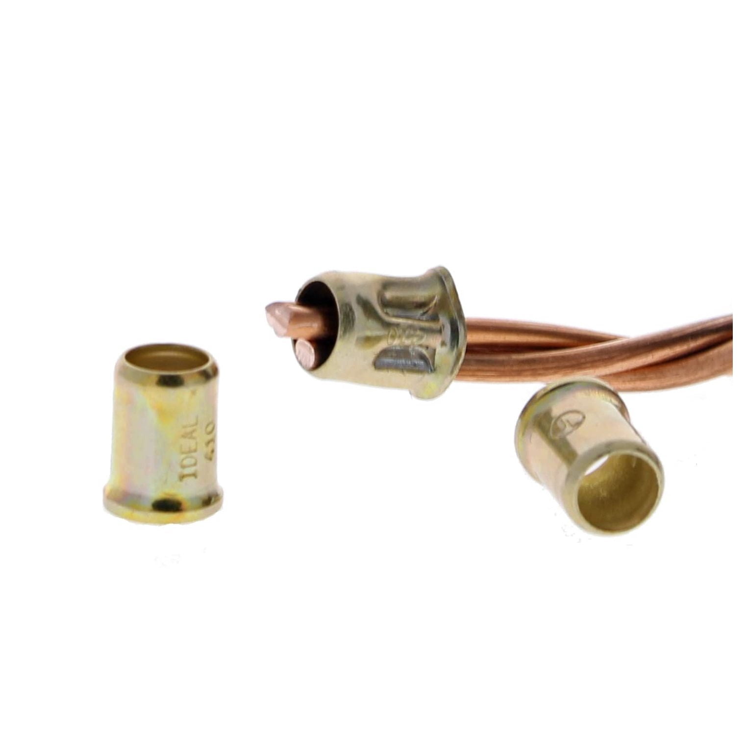 INDUSTRIES INC. C24 Four-Way Crimp Tool – Spring Loaded, Fingertip Adjustment Wire Crimper for Two Connector Sizes