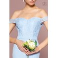 thumbnail image 2 of Women's Elizabeth K Long Lace Off Shoulder Dress Gl2697 Lilac Lavender Size XS, 2 of 4