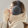 thumbnail image 4 of Caywon Women's Warm Earmuffs Solid Color Winter Ear Protection Ear Warmers Plushes Earmuffs Comfortable to Wear Prevents Ears from Freezing in Cold Weather​, 4 of 4