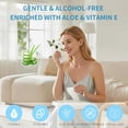 thumbnail image 4 of 240 Pcs Body Wipes Individually Wrapped (9.29" x 8"), Large Shower Wipes for Adults Bathing No Rinse, Portable Personal Cleansing for Gym, Camping, Hiking, Backpacking,Bulk Homeless Supplies, 4 of 11