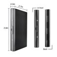 thumbnail image 4 of ZAXARRA Portable Stainless Steel Card Holder for ID Cards/Credit Cards, 4 of 9