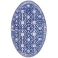 thumbnail image 6 of Unique Loom Timeless Collection Area Rug - Rome (7' 7" Octagon Blue/Ivory), 6 of 6