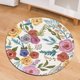 thumbnail image 4 of Alfombra Circular Lavada Adecuada para Comedor, Sala de Estar, Dormitorio, Entrada y Cocina., 4 of 6