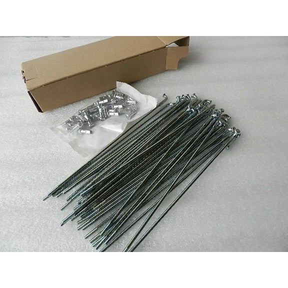 NOS NEW ORIGINAL HARLEY 21" SPOKE AND NIPPLE KIT 43057-80B