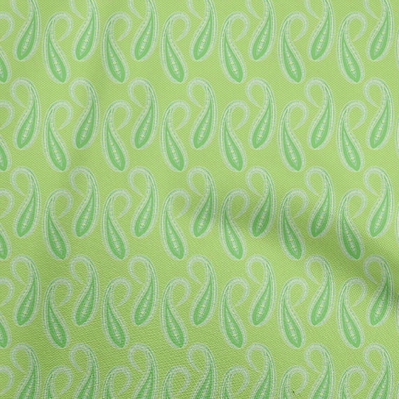 oneOone Cotton Cambric Light Green Fabric Asian Traditional Fabric For Sewing Printed Craft Fabric By The Yard 56 Inch Wide