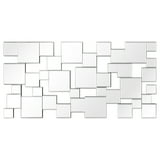 Empire Art Direct Elegant Mirror Cluster Wall Mirror, 24" x 48", Ready ...