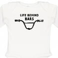 thumbnail image 4 of Inktastic Life Behind Bars BMX Boys or Girls Long Sleeve Baby Bodysuit, 4 of 5