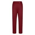 thumbnail image 4 of Leggings de lana de cordero gruesa para mujer, pantalones largos con estampado pequeño y forro polar añadido, pantalones de poliéster para mujer, 4 of 9