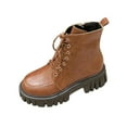 thumbnail image 3 of POROPL Womens Boots Ankle Fashion Chunky Shoes,Boots for Women Size 5, 3 of 9