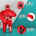 thumbnail image 2 of MMA Grappling Dummy- Punching Bag for Kids Wrestling BJJ Judo Karate Throwing Self Defense Boxing Brazilian JIU Jitsu Dummies Canvas- UNFILLED, 2 of 7