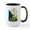 White/Black Inside, variant on CafePress - The Peanuts Gang: Charlie Brown Large Mug - 15 oz Ceramic Large White Novelty Mug