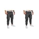 thumbnail image 3 of Pantalones de hombre Minnieouse Reemplazo casual Multi-bolsillo Lavable Fácil de combinar Cintura media Gris oscuro L 2piezas, 3 of 6
