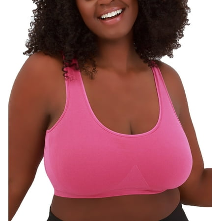 

Leading Lady All Around Support Comfort Sports Bra (5504) 4XL Magenta Haze