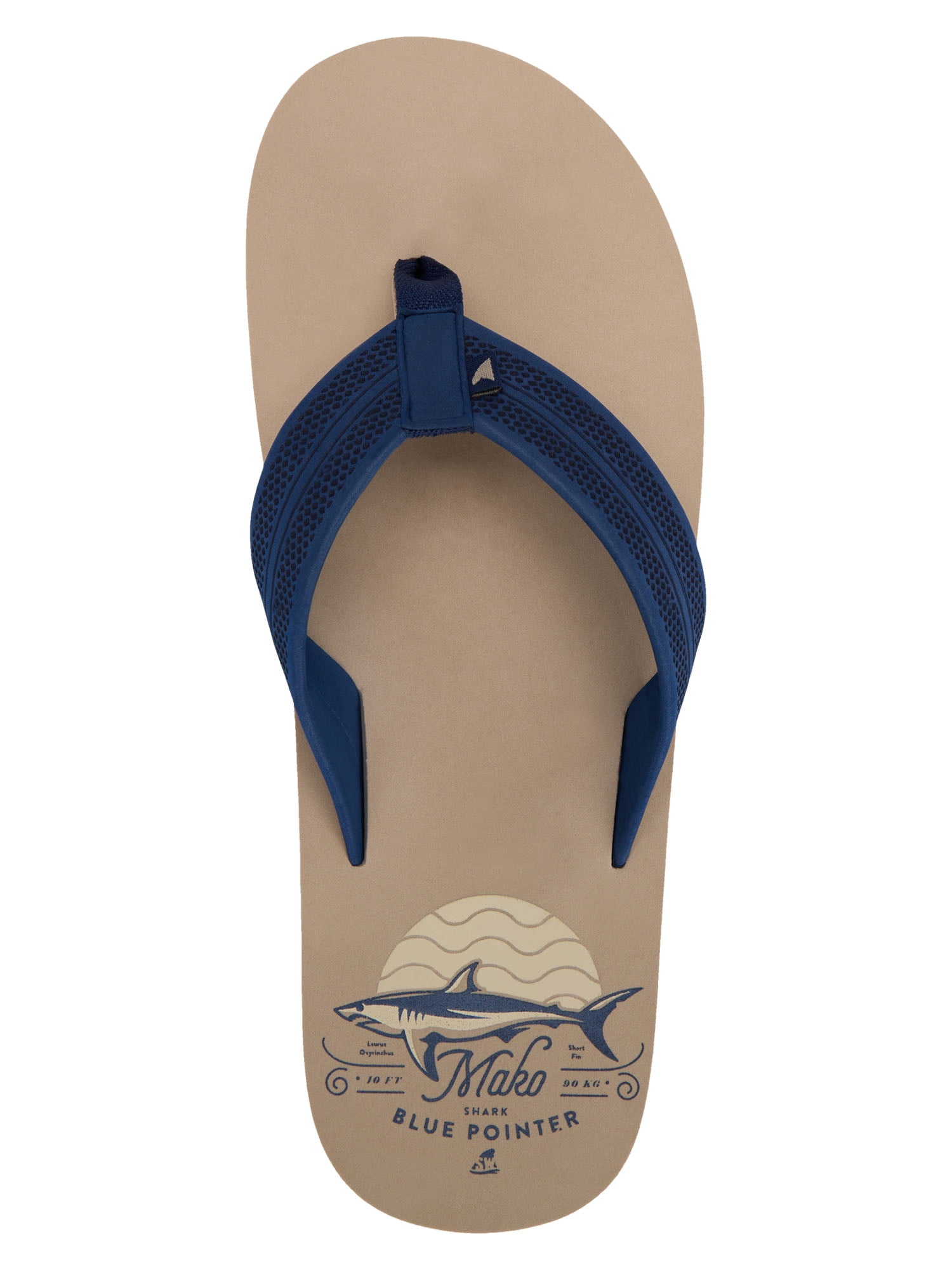 Rugged Shark Men's Shark Week Flip Flops