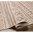 thumbnail image 4 of Hauteloom Chuck Hallway, Kitchen Patio Outdoor Runner Rug - Beige, Orange, Pink - 2'7" x 10', 4 of 5