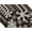 Black, variant on mubwai Black Snowflakes Christmas Placemats for Dining Table, 12 x 18 Inch Seasonal Winter Washable Table Mats Set of 4