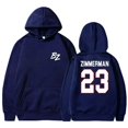 thumbnail image 3 of Sudadera con capucha con el logotipo de Bailey Zimmerman BZ para hombre y mujer, unisex, informal, de manga larga, ropa de calle con capucha, 3 of 5