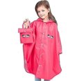 thumbnail image 1 of Toddlers Rain Waterproof Pants Little Girls Mud Dirty Proof Trousers Kids Hooded Rain Poncho Rainwear, 1 of 4