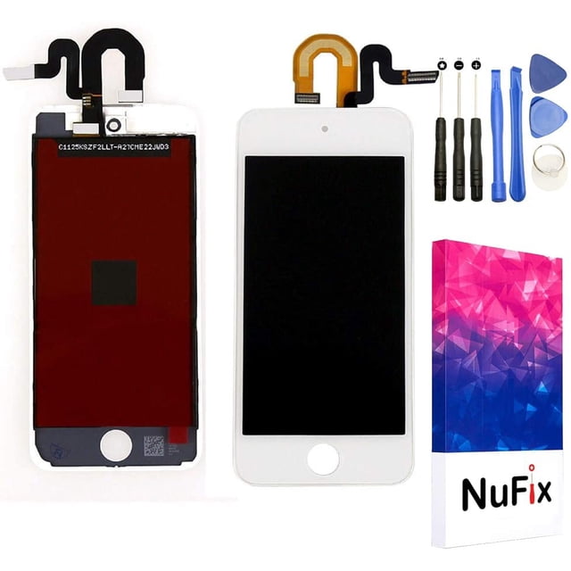 NuFix iPod Touch 5th 6th Gen LCD Replacement Screen Glass Assembly Frame