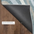 thumbnail image 6 of Addison Rugs Mayfield Premium Machine Washable Transitional Stripes Teal Rectangle Rug, 10' x 14', 6 of 8