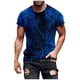 thumbnail image 1 of European And American Round Neck Casual Colorful Style Printed Short Sleeved T-shirt Top 2XL, 1 of 5